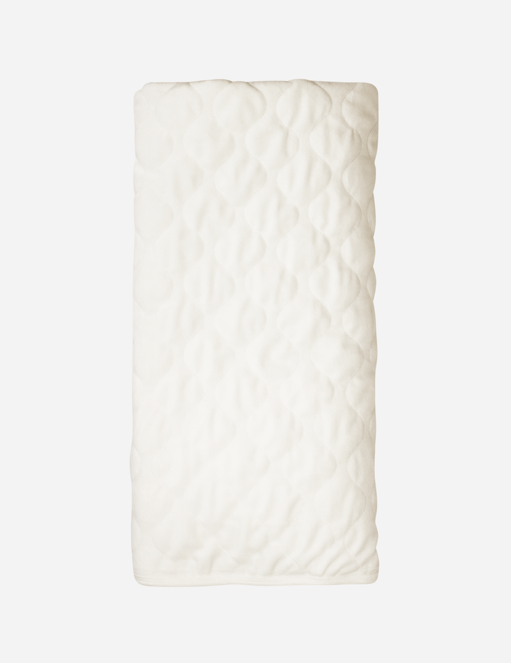 Bisous Padded Blanket - White