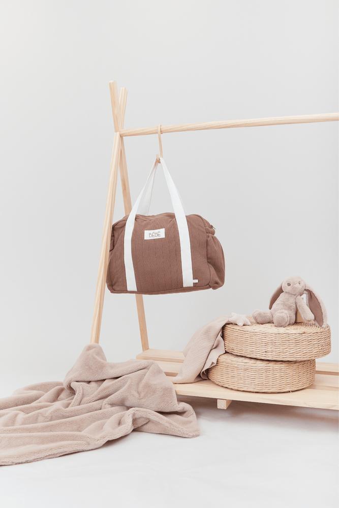 
                  
                    Waffle Diaper Bag - Cocoa
                  
                