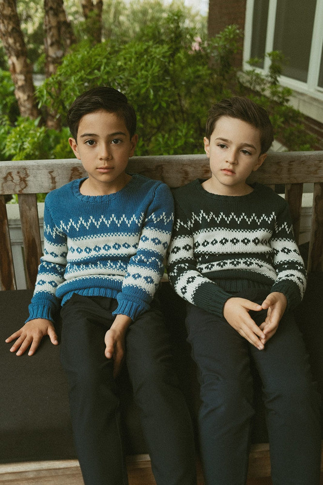 
                  
                    Justin Knit Sweater - Green
                  
                