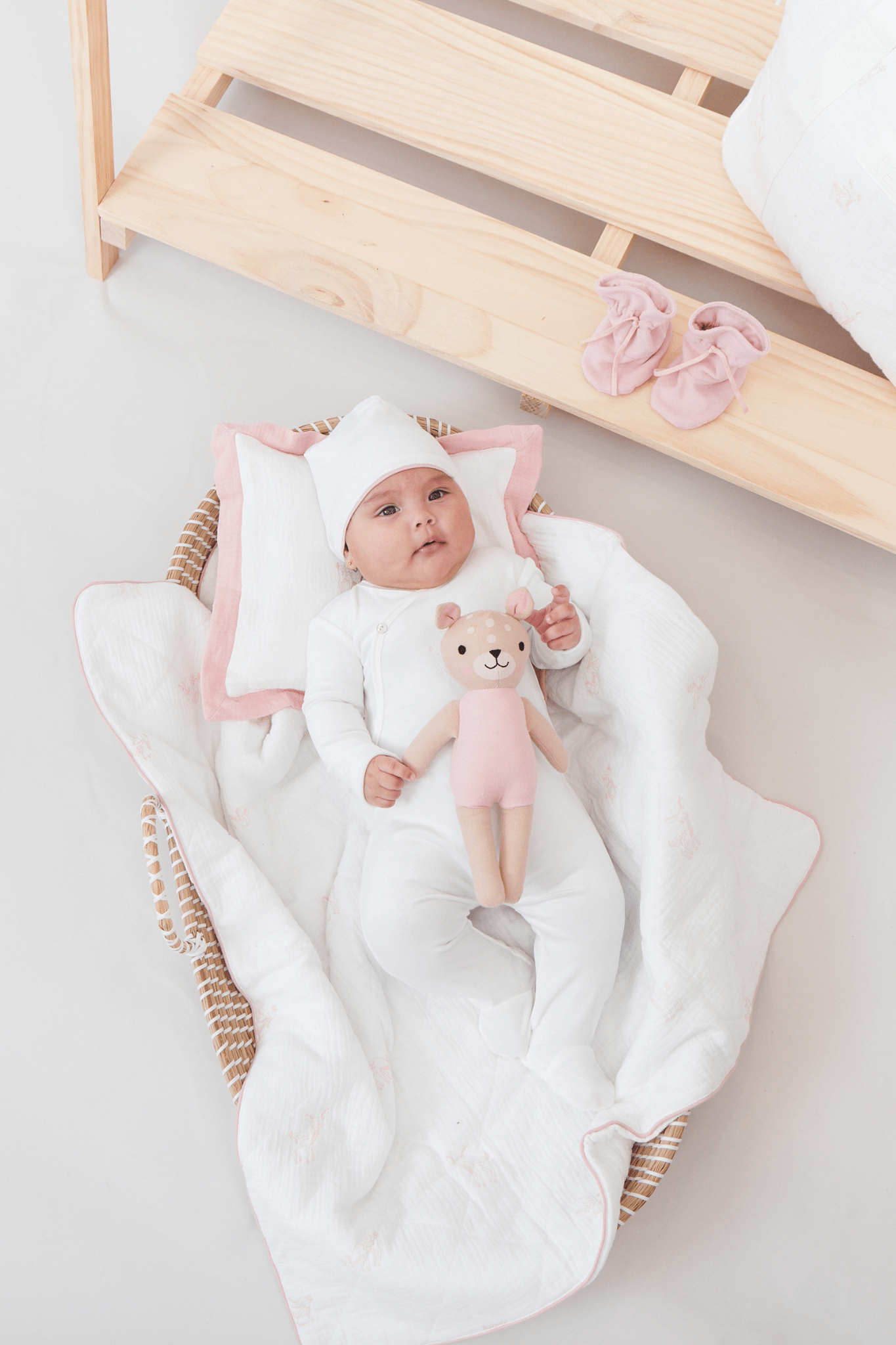 
                  
                    Fawn Piped Hat - Pink
                  
                