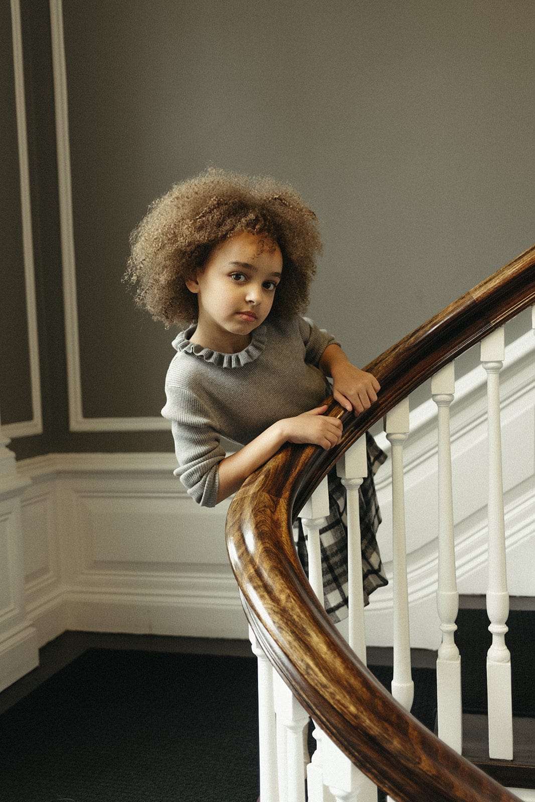 
                  
                    Rib Knit Turtleneck - Grey
                  
                