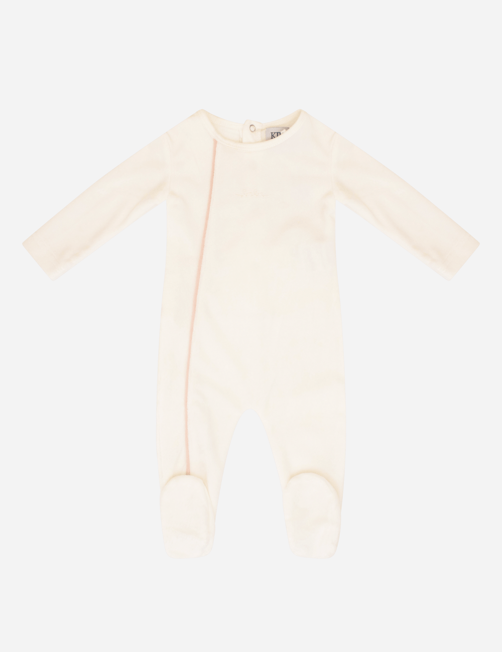 Piped Romper - Pink