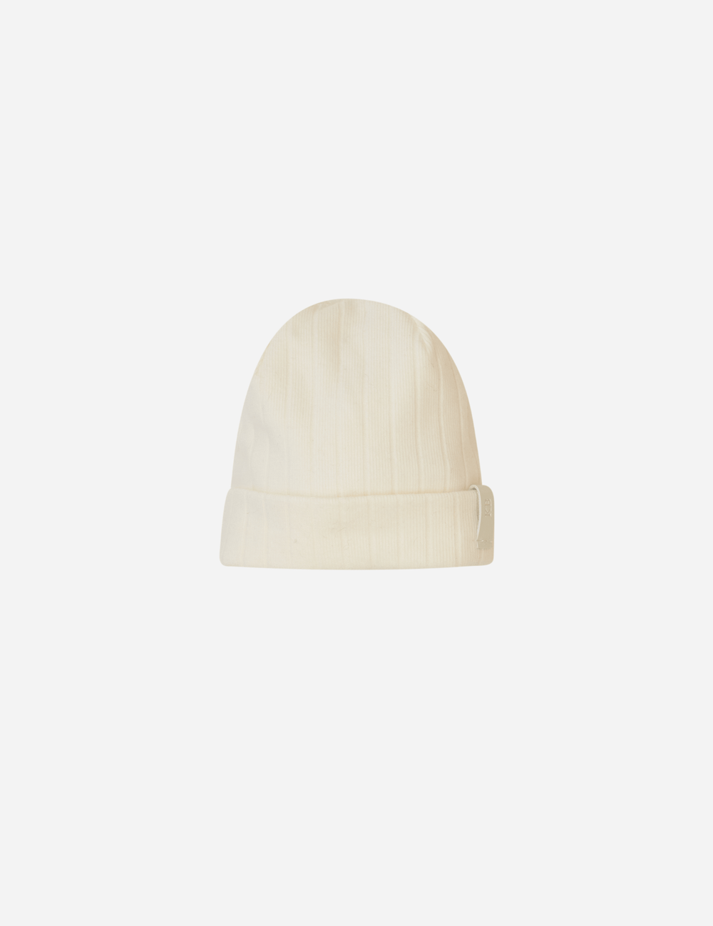 Textured Fur Beanie - White