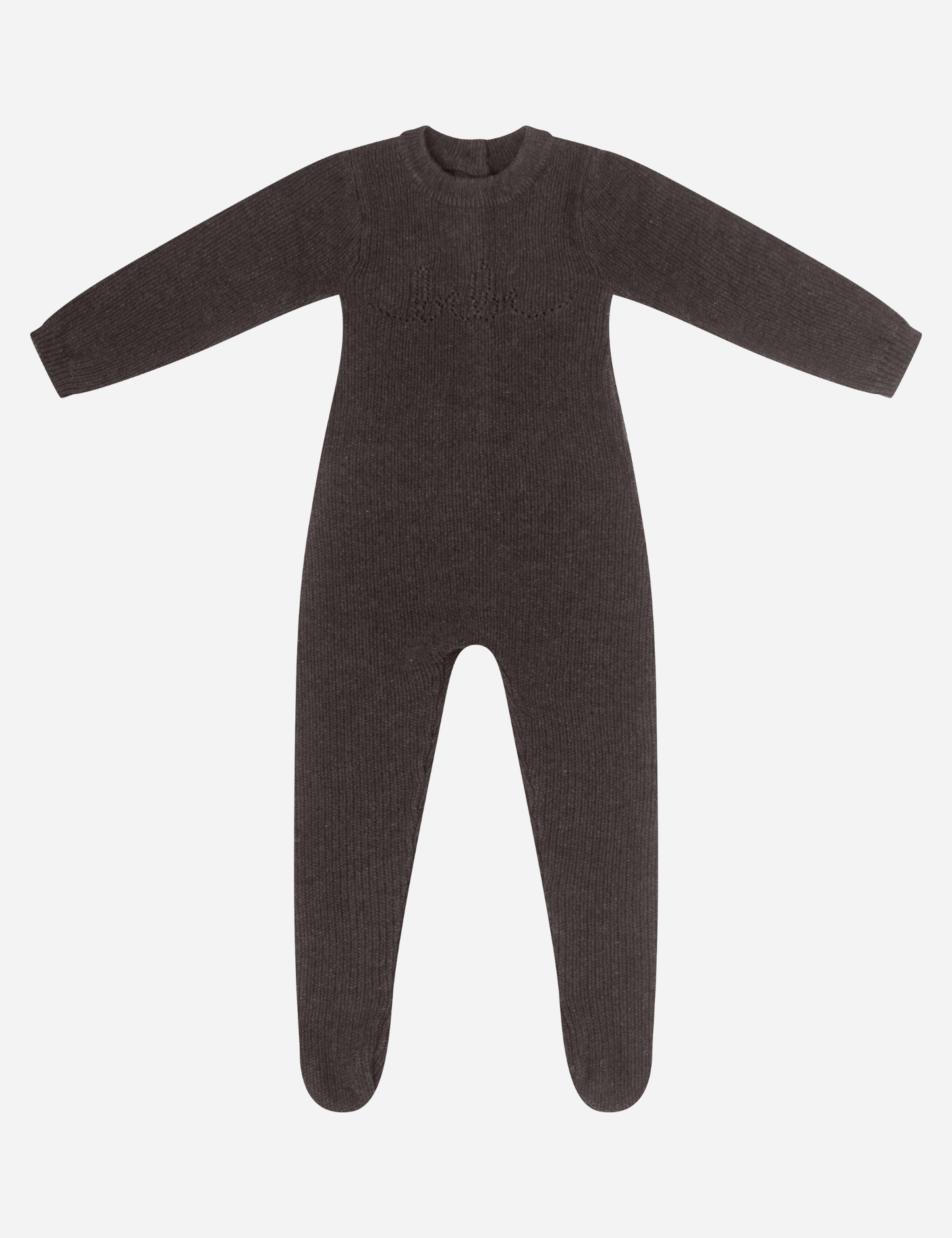 
                  
                    Garter Knit Romper - Cocoa
                  
                