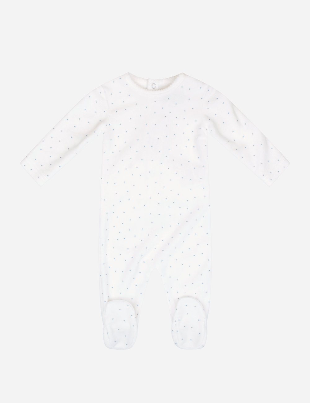 Dot Romper - Blue