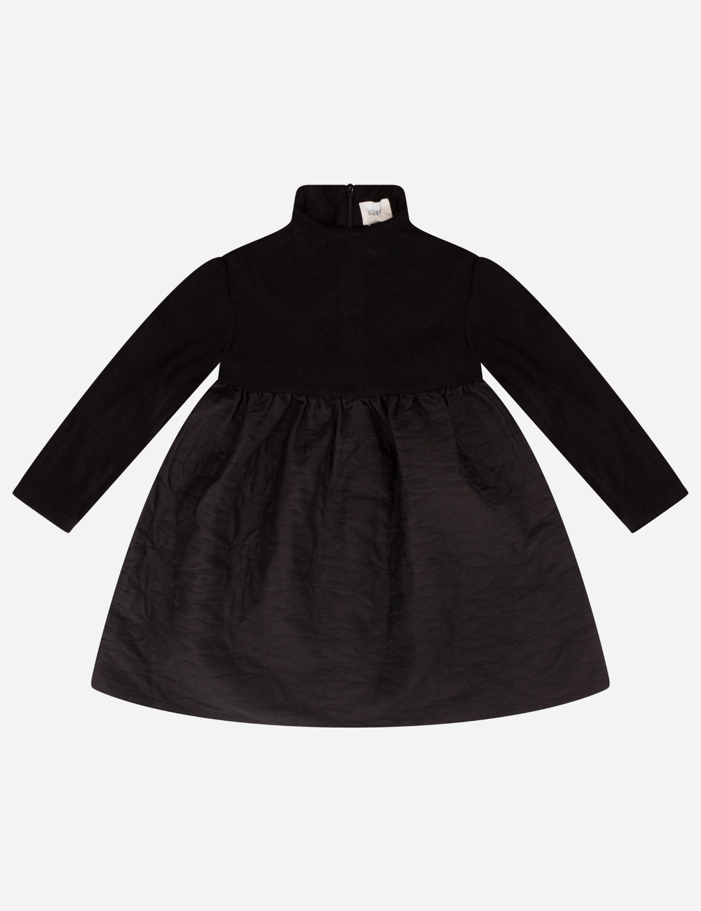 Quilted Dress Combo - Black