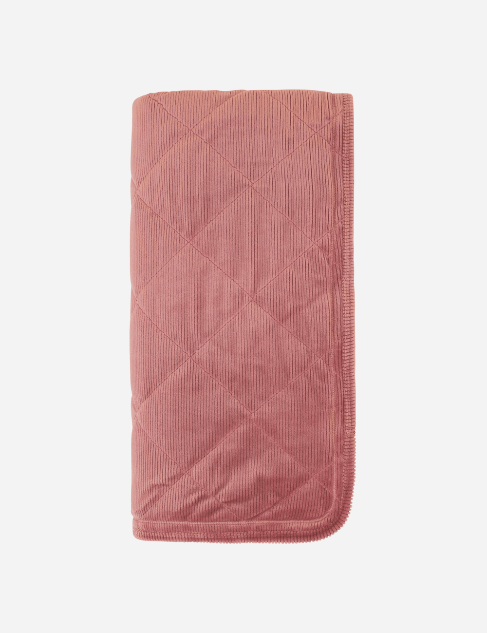Ruffle Collar Blanket - Mauve
