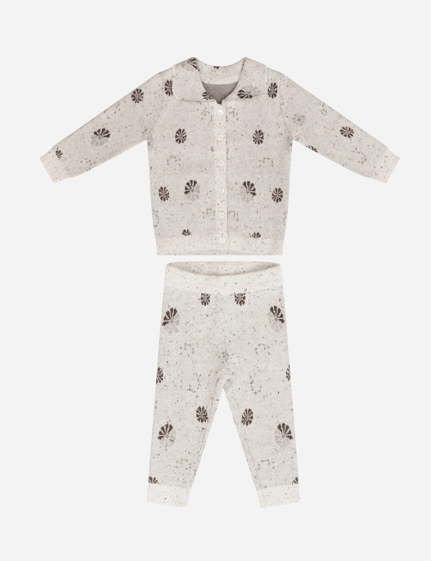 
                  
                    Collar Knit Set - Speckled Oatmeal
                  
                