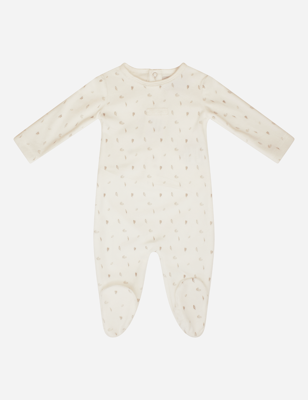 Leaf Romper - Cocoa