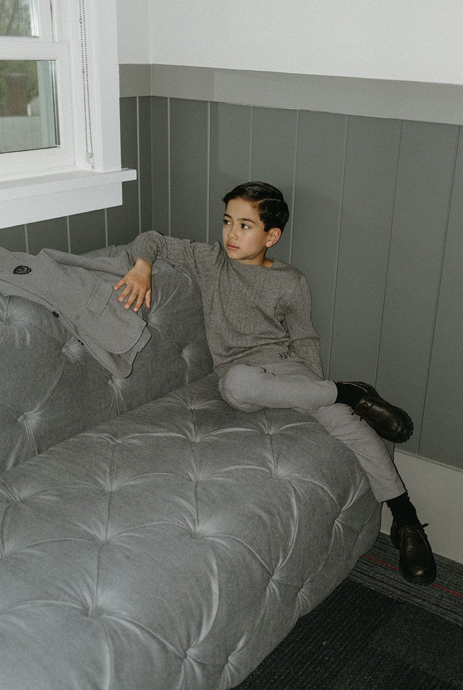 
                  
                    Vince Knit Sweater - Grey
                  
                