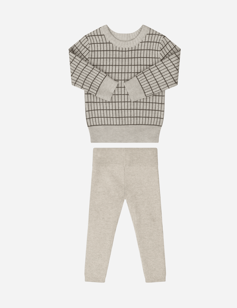 
                  
                    Grid Knit Set - Natural
                  
                
