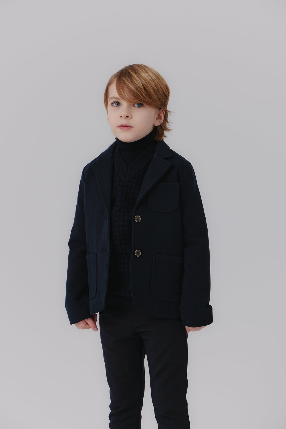 Wool Blazer - Black