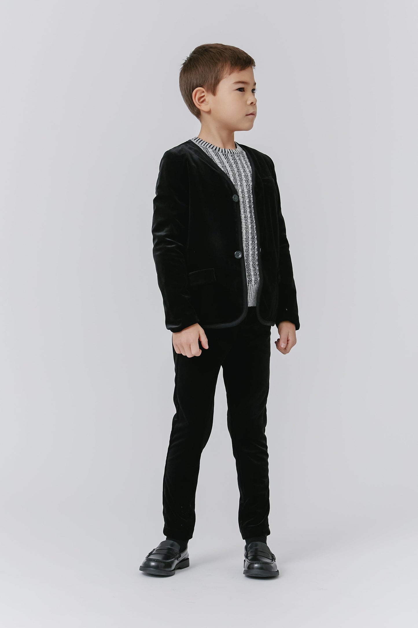 
                  
                    Velvet Slim Pants
                  
                