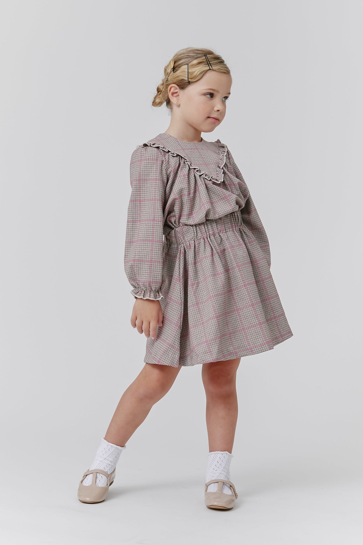 
                  
                    Plaid Ruffle Two Piece
                  
                