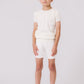 Todd Knit Sweater - White