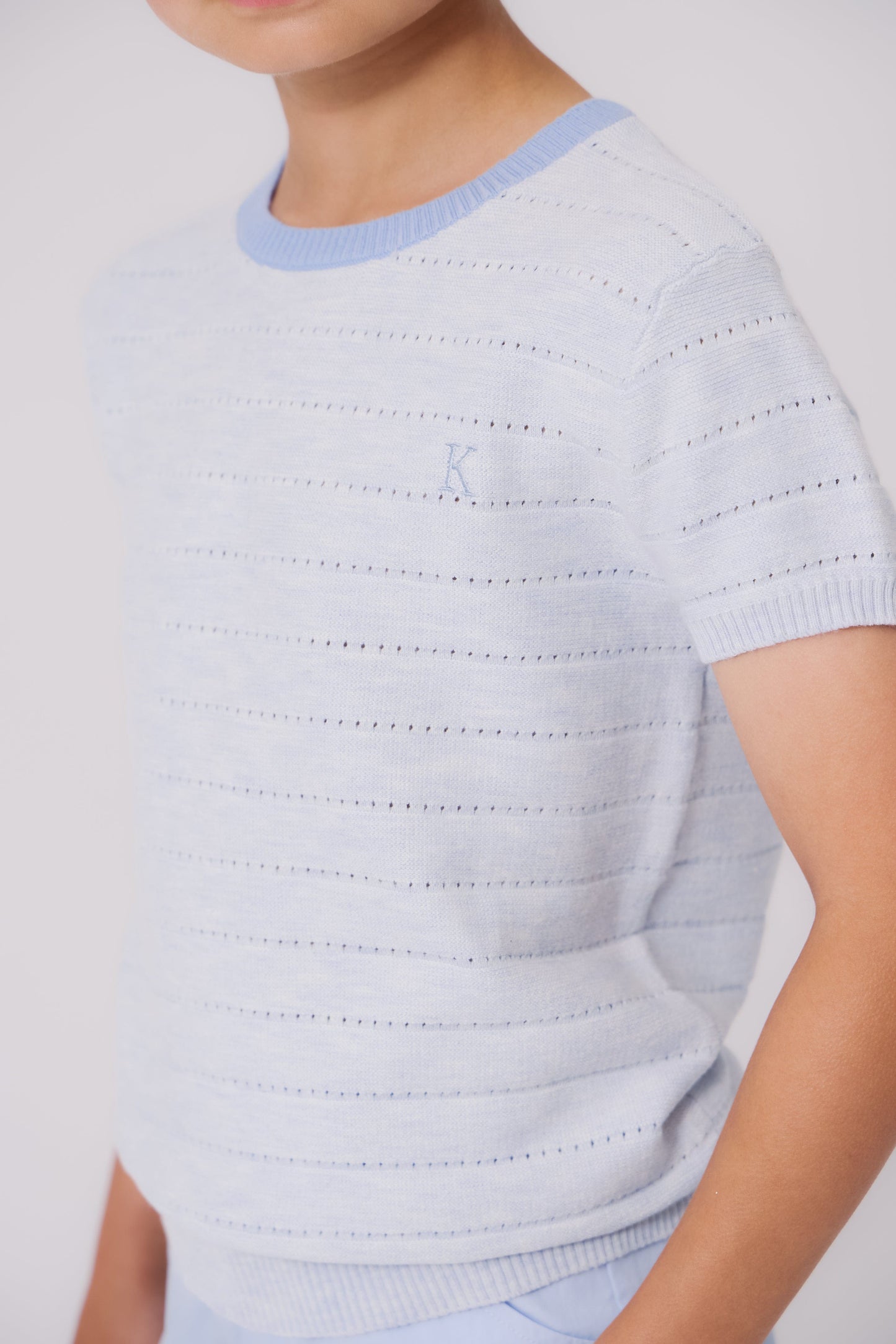 Luke Knit Sweater - Blue
