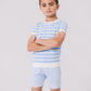 Polished Cotton Shorts SS26 - Light Blue
