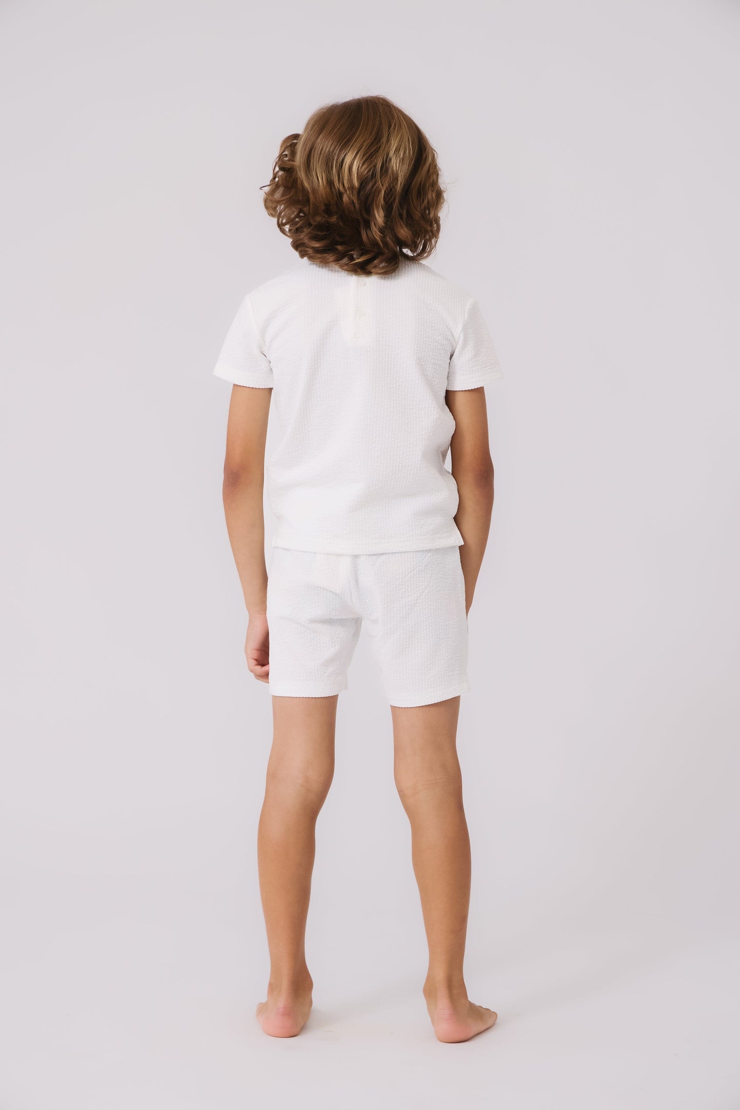Indigo Shorts - White