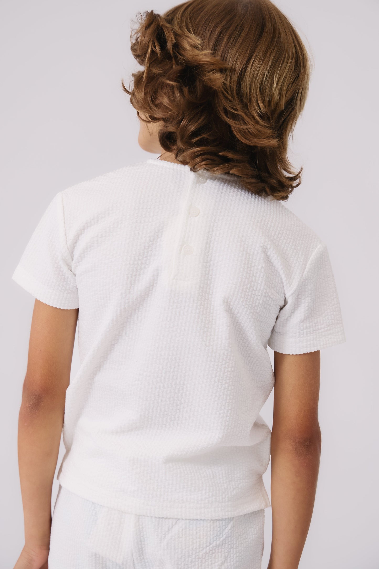 Indigo Top - White