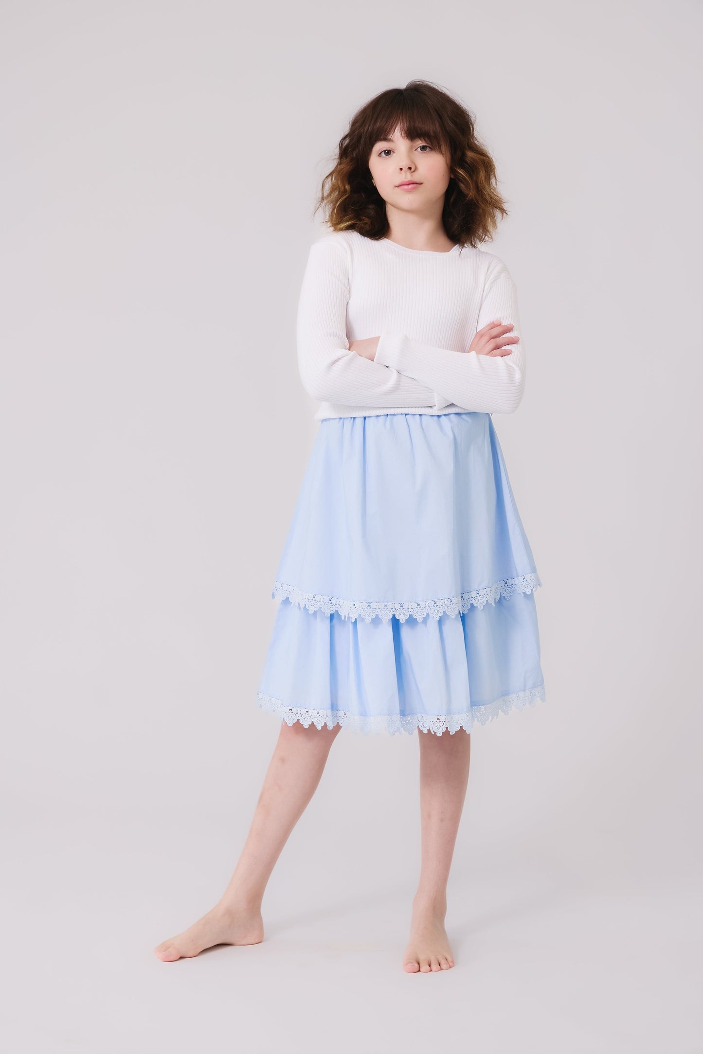 Zoe Skirt - Blue