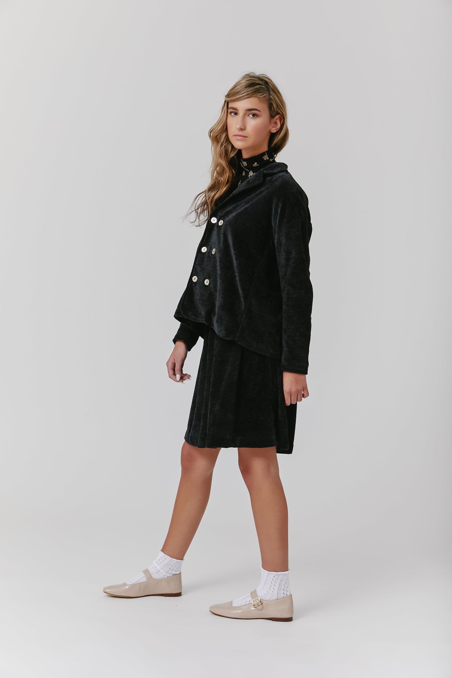 
                  
                    Chenille Jacket - Black
                  
                