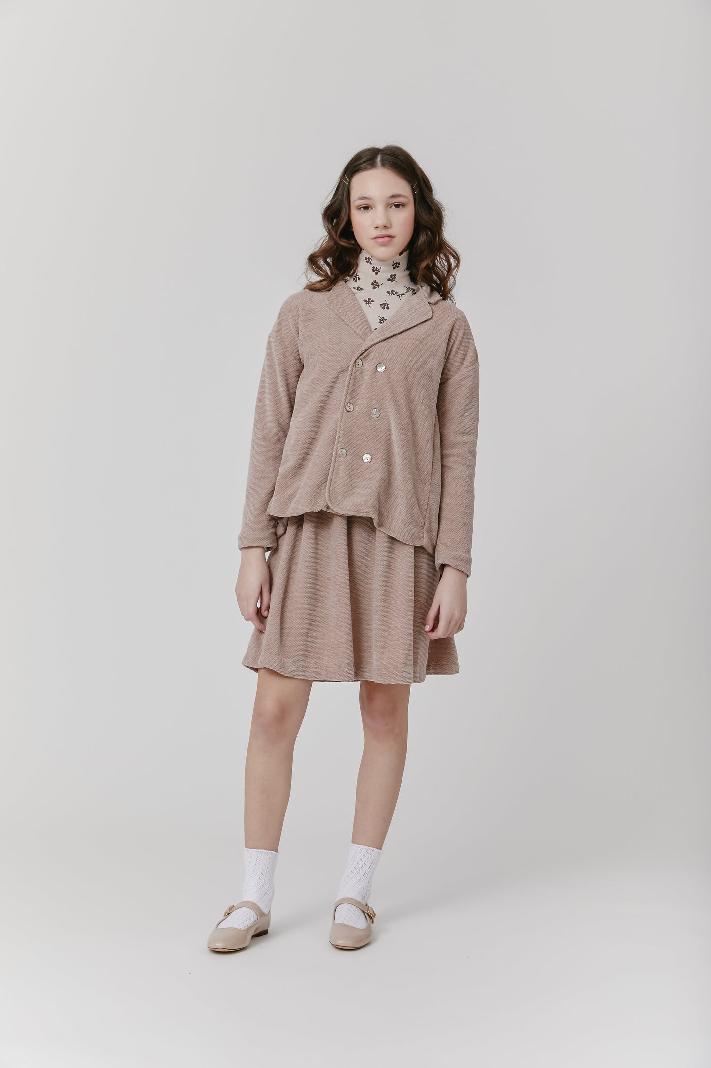 
                  
                    Chenille Jacket - Stone
                  
                