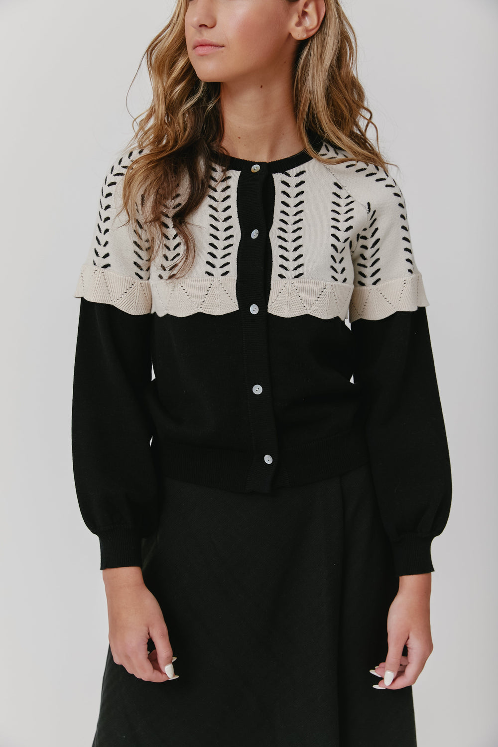 Scallop Cardigan