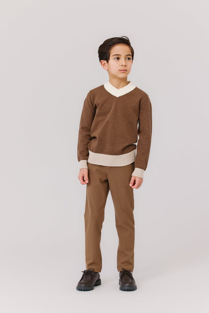 
                  
                    Carter Knit Sweater - Camel
                  
                