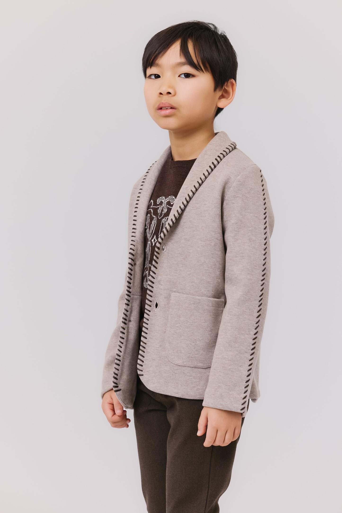 
                  
                    London Blazer - Cocoa
                  
                