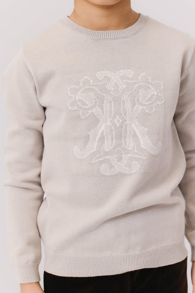 
                  
                    Everette Knit Sweater - Natural
                  
                