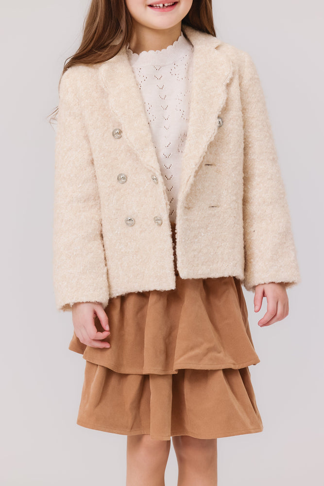 
                  
                    Luna Scallop Blazer - Petal
                  
                