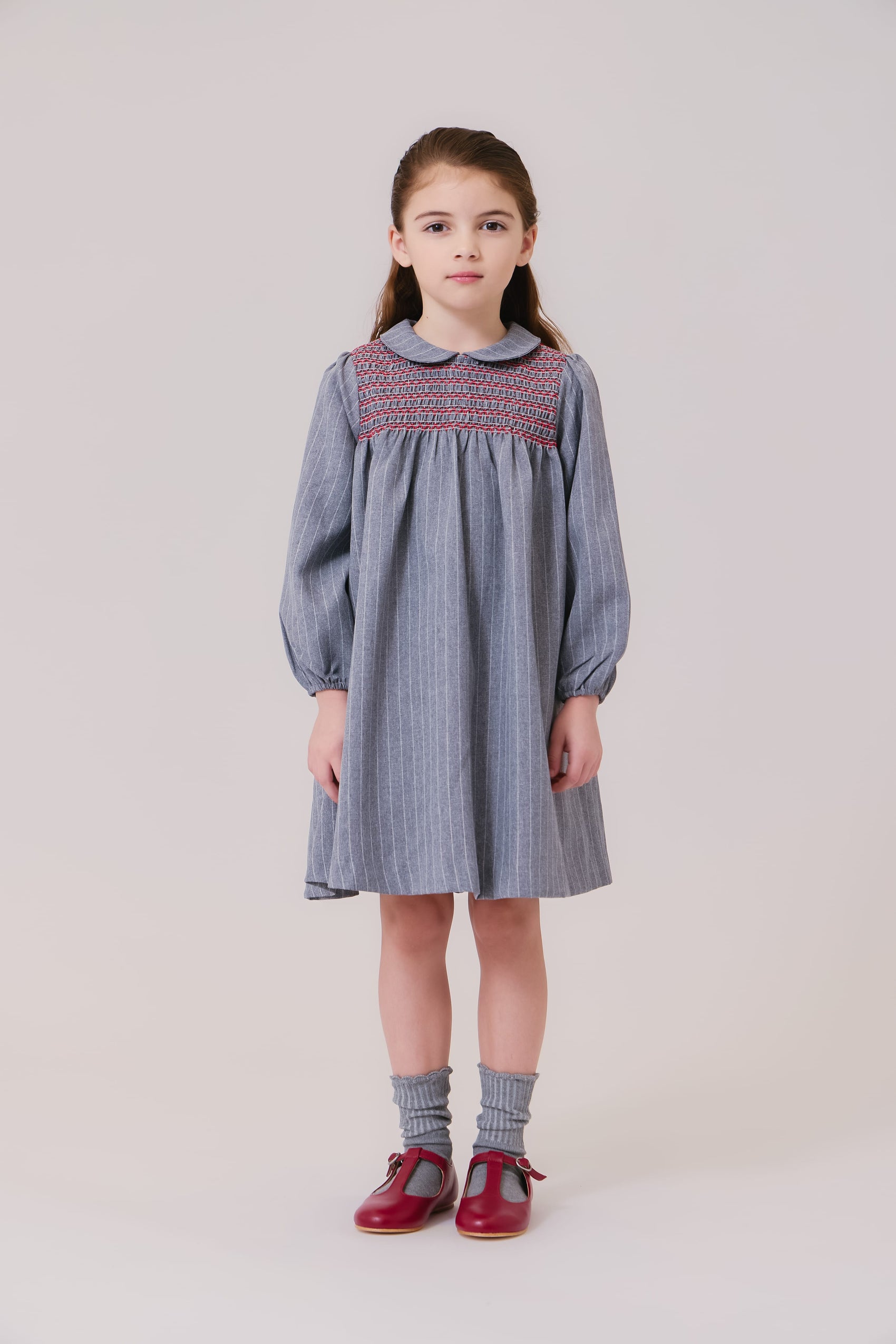 Cynthia Pinstripe Dress
