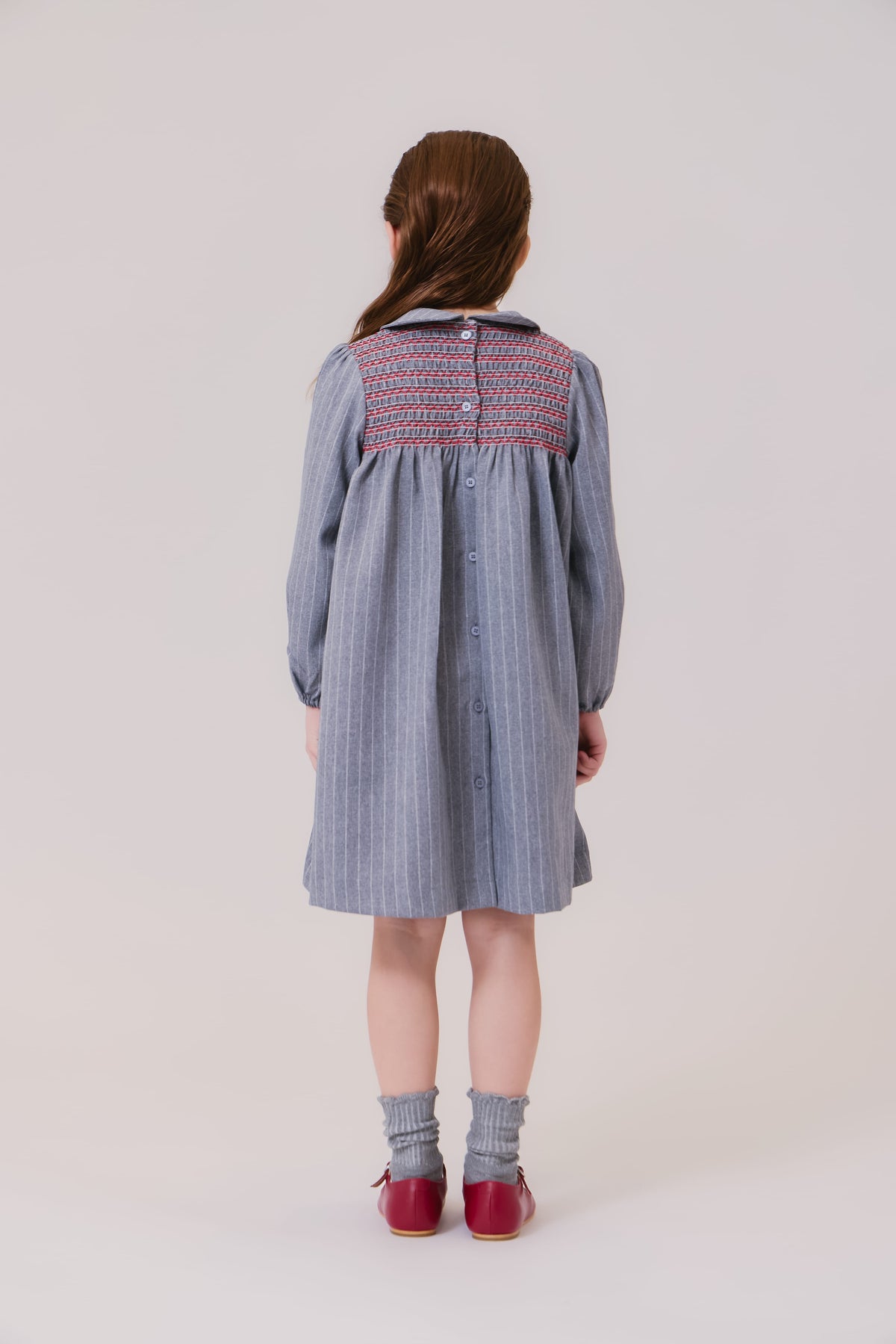 Cynthia Pinstripe Dress
