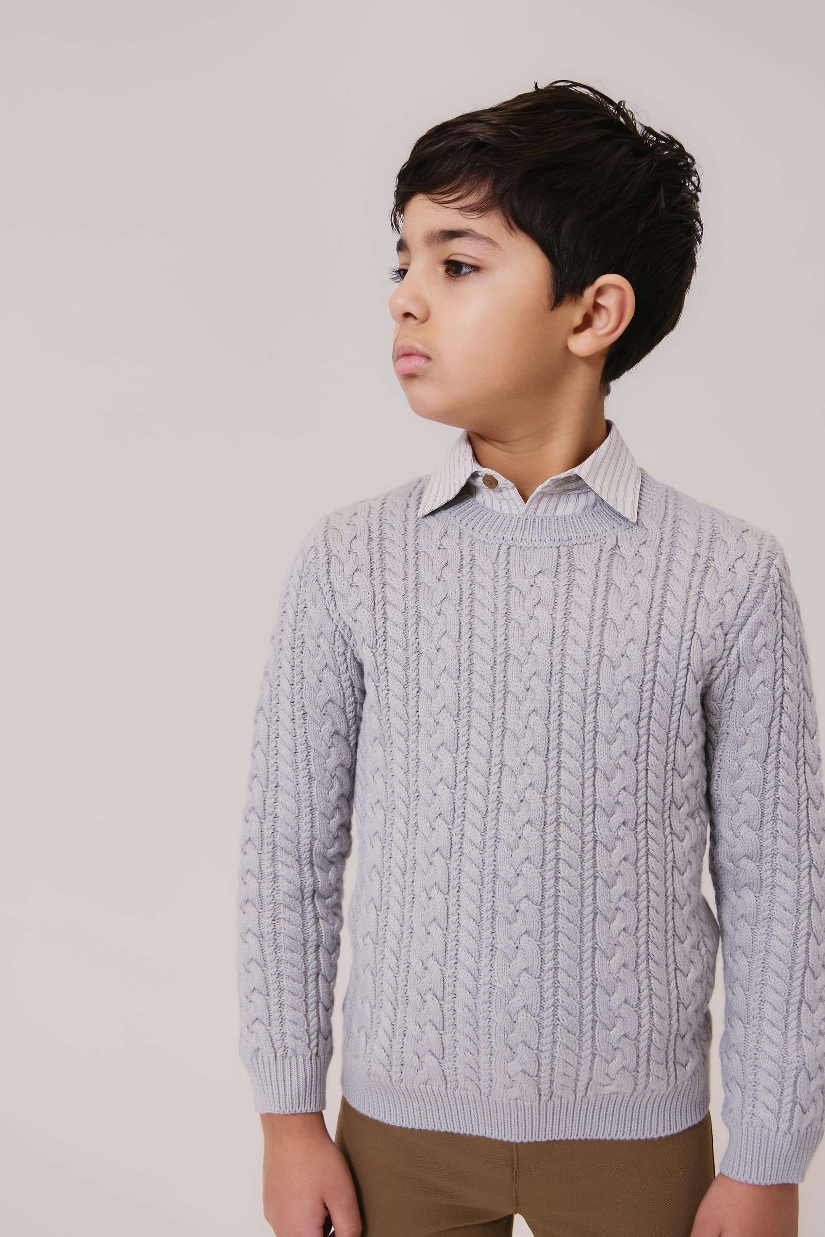Elliot Cable Knit Sweater