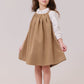 Sienna Pinafore Jumper - Chestnut