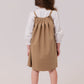 Sienna Pinafore Jumper - Chestnut