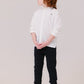 Sol Stripe Shirt - White