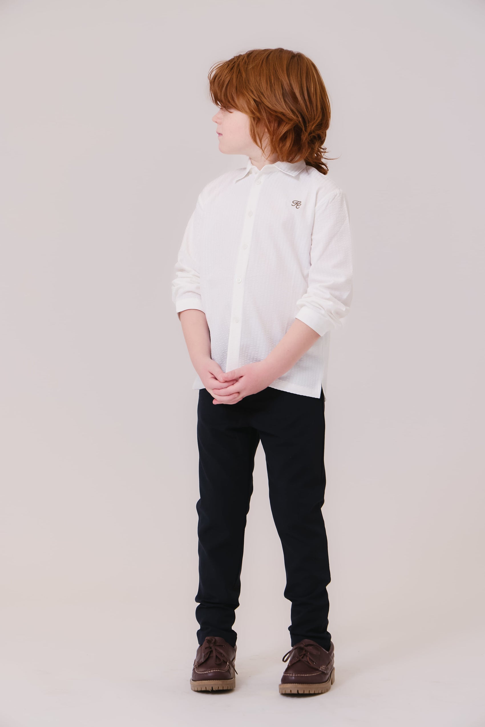 Sol Stripe Shirt - White