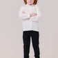 Sol Stripe Shirt - White