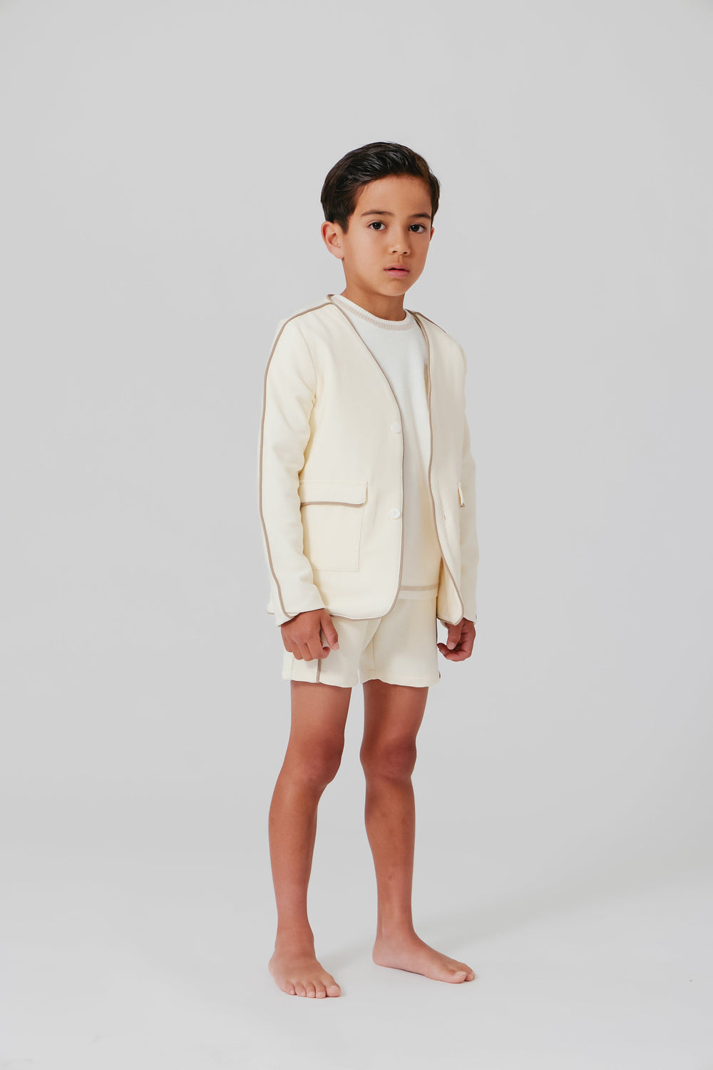 Jasper Blazer - Stone
