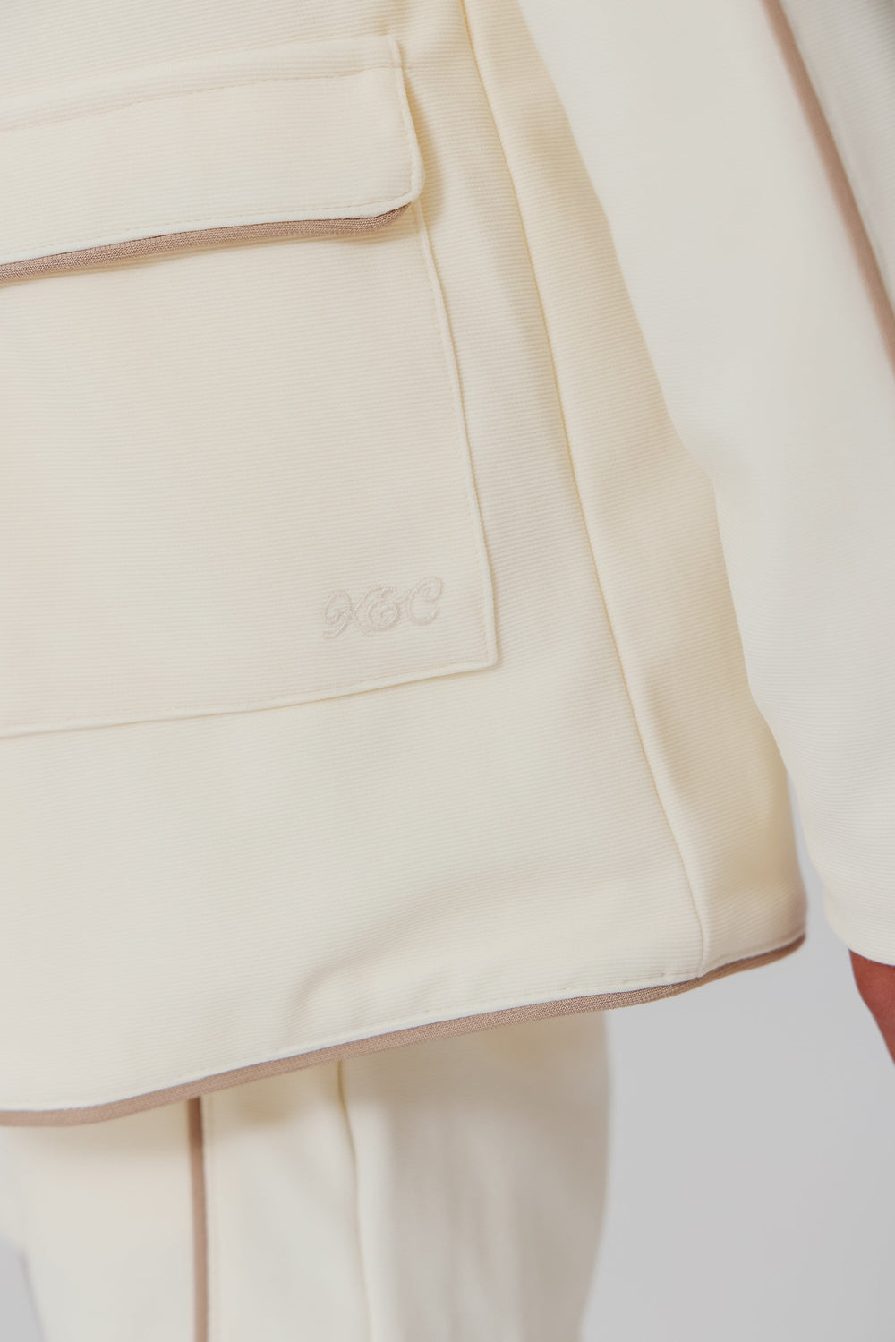 Jasper Blazer - Stone