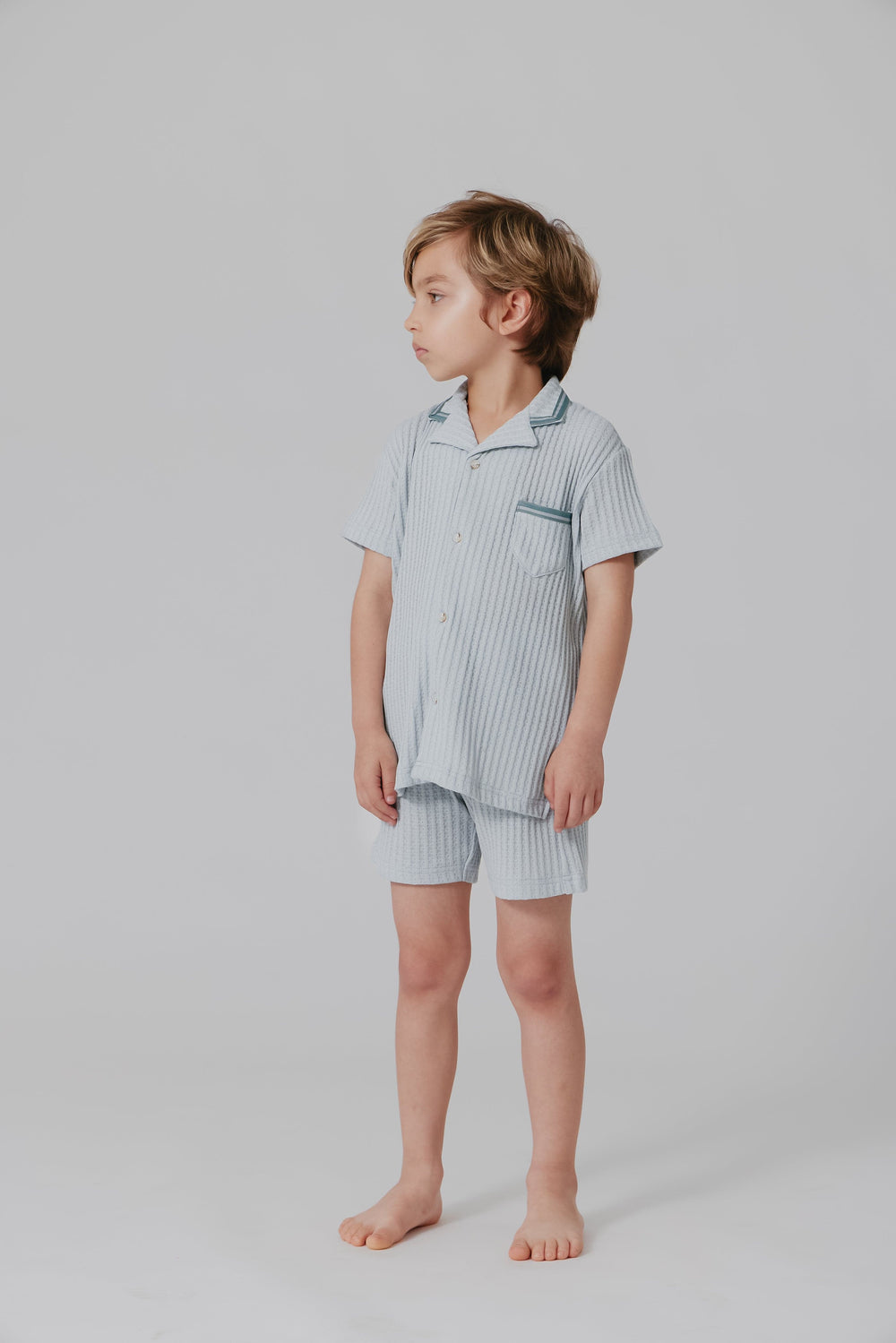 Leo Pull-On Shorts - Blue