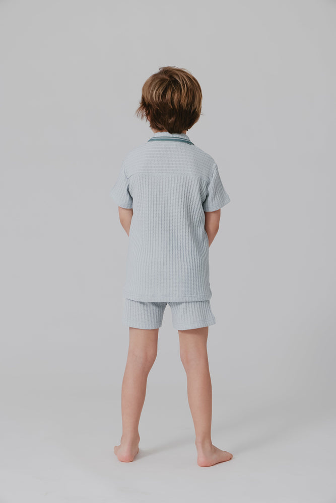 
                  
                    Leo Pull-On Shorts - Blue
                  
                