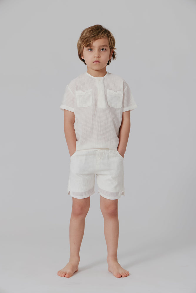 
                  
                    Ethan Shorts - White
                  
                