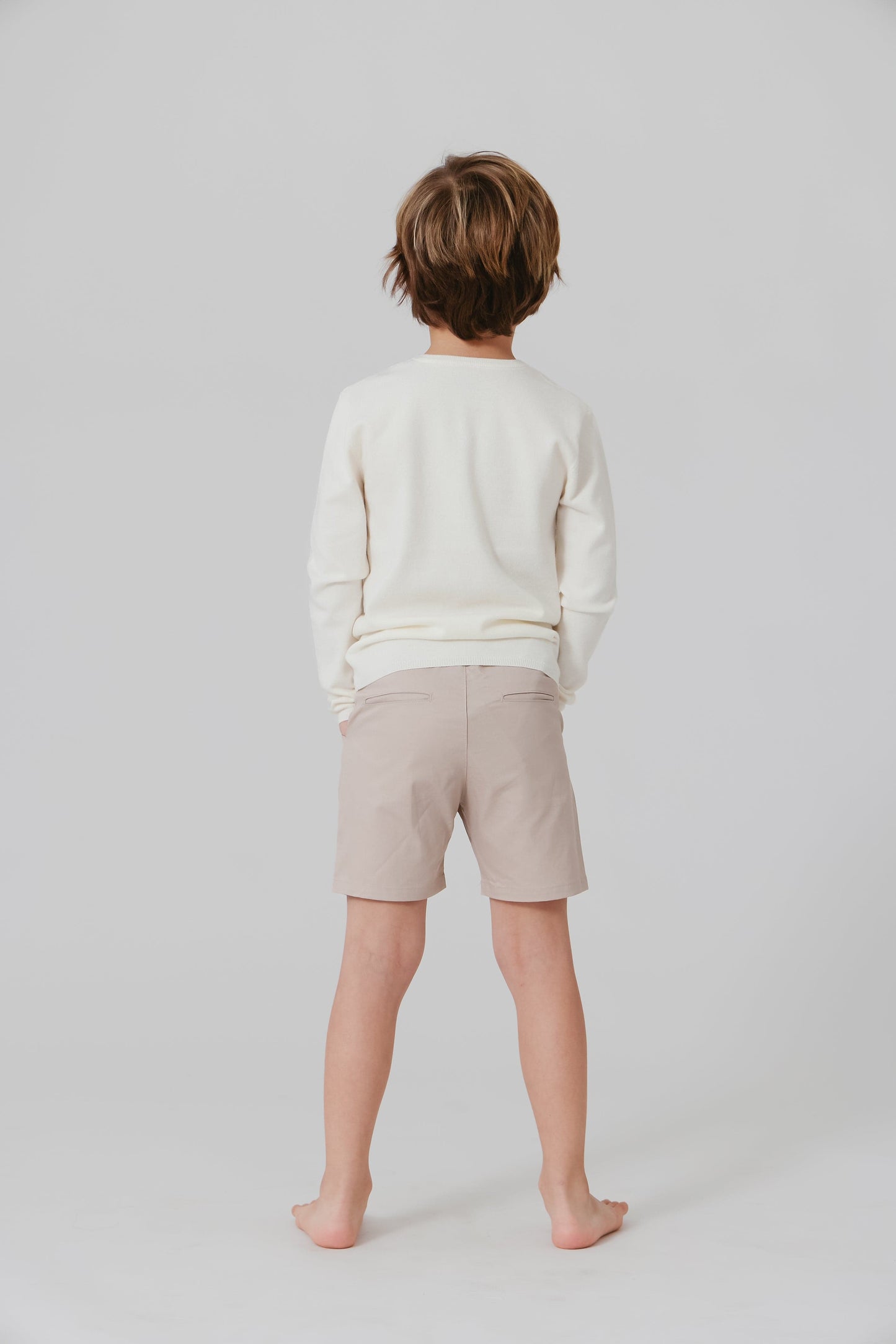 
                  
                    Classic Long Sleeve Knit Top - White
                  
                