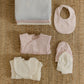 Whinny Wrap Footie, Hat & Blanket Set - Pink