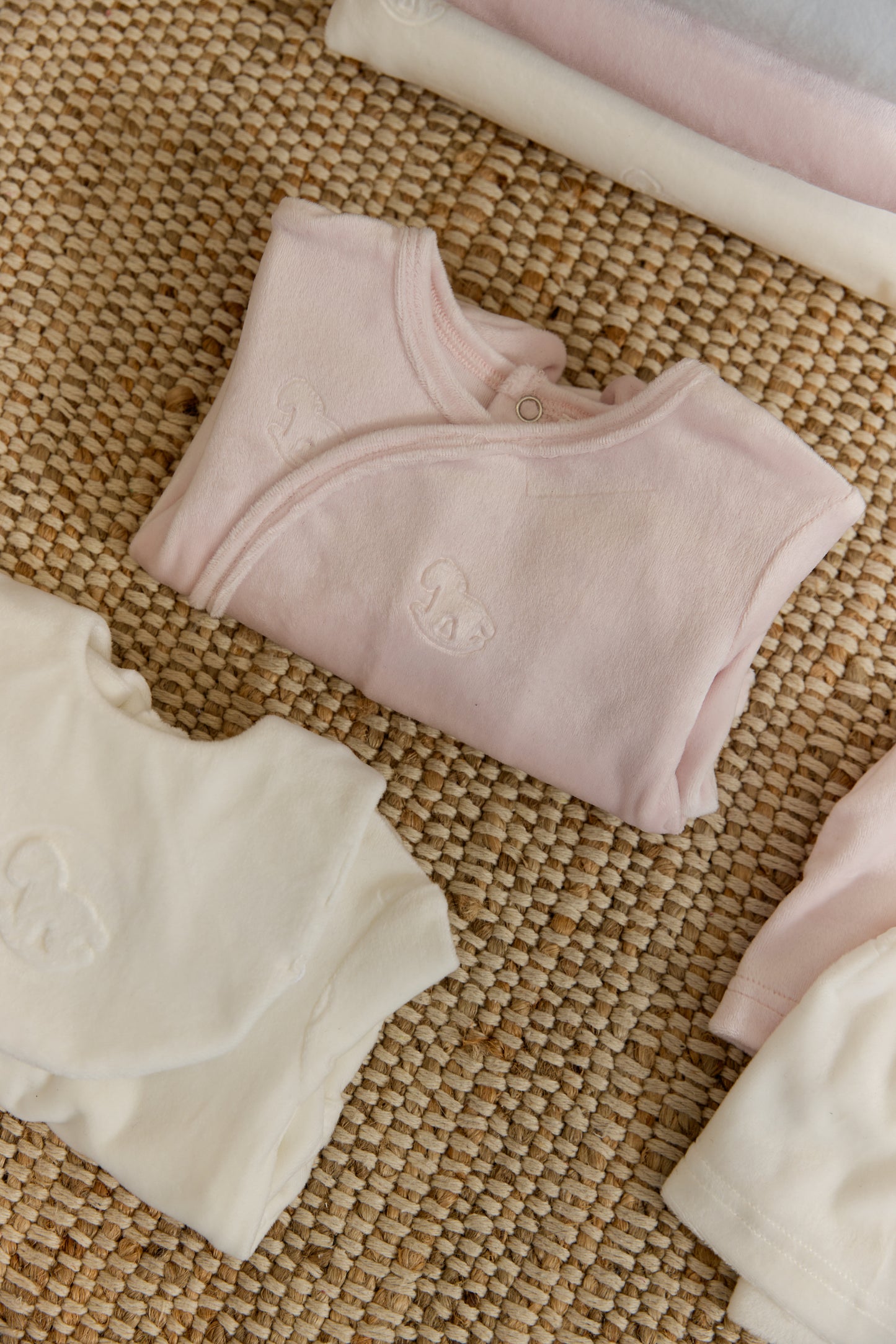 Whinny Wrap Footie, Hat & Blanket Set - Pink