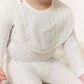 Stripe Stamp Bib - Blue