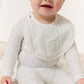Stripe Stamp Bib - Blue