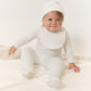 Mon Bebe D'Amour Footie, Hat & Blanket Set - Pink